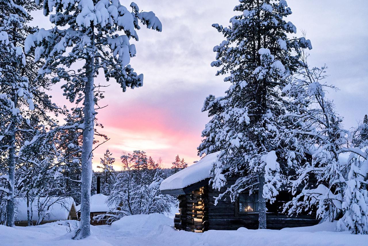 Polar Aurora Cabins Saariselkä Buitenkant foto